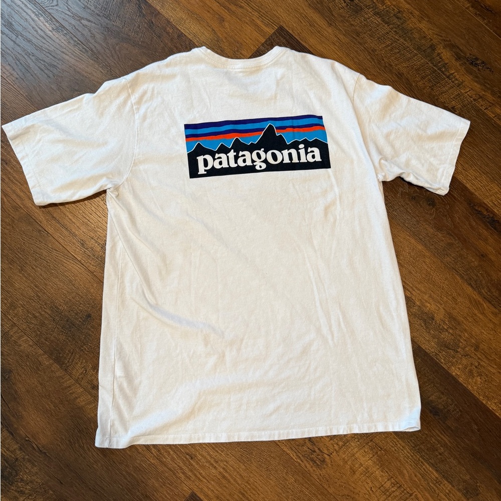 Mens Patagonia Logo Responsibili-tee